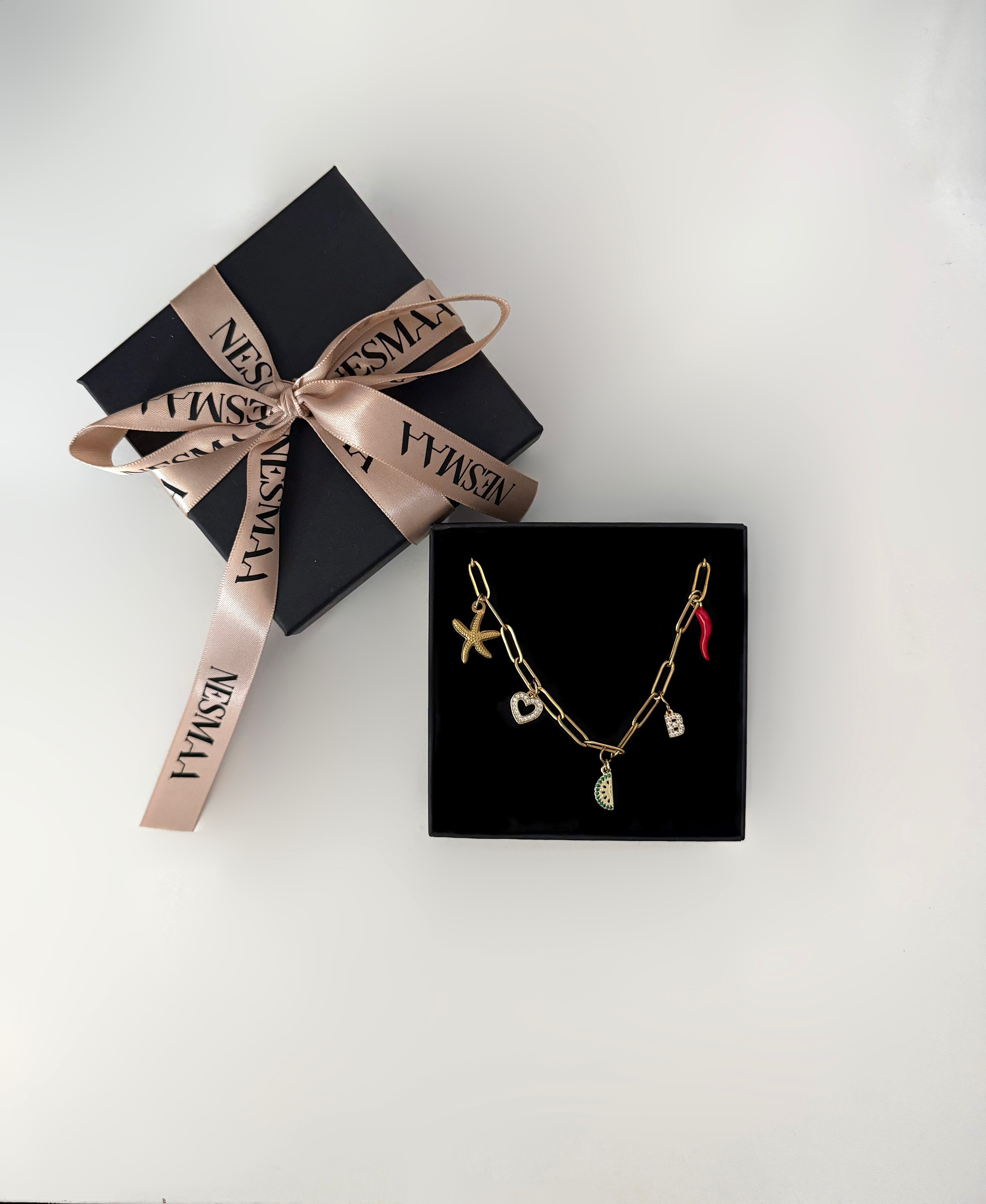 COLLIER CHARMS PERSONNALISABLE